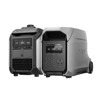 EcoFlow 27kwh Generator Combo, Delta 3 Ultra Plus + Smart Generator 4000 (Dual Fuel)