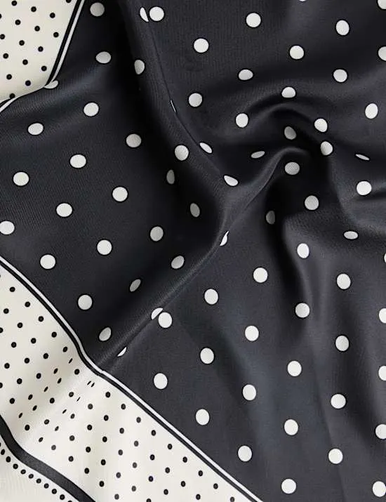 Satin Printed Neckerchief