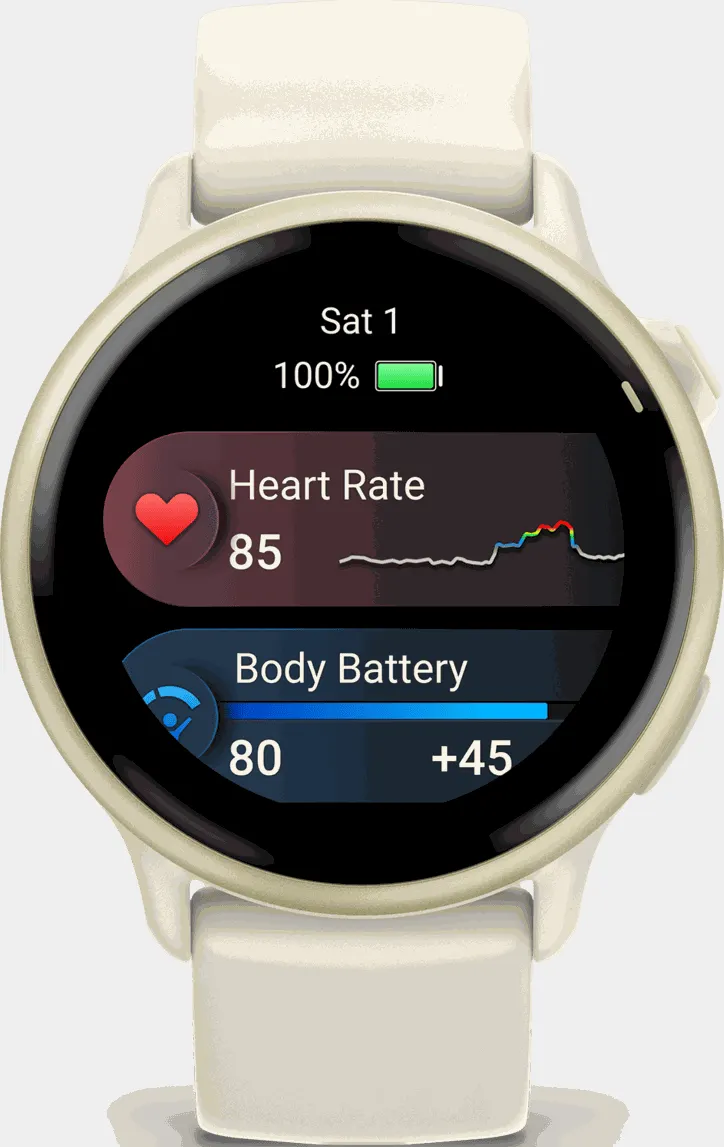 Vivoactive 6, GPS, smartklokke, multisportklokke - Hvit