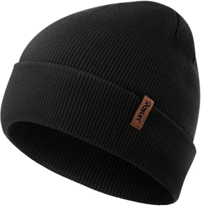 ROXUN Beanie for Men/Women Winter Hat Knit Cuffed Soft Warm Unisex Skull Stocking Cap