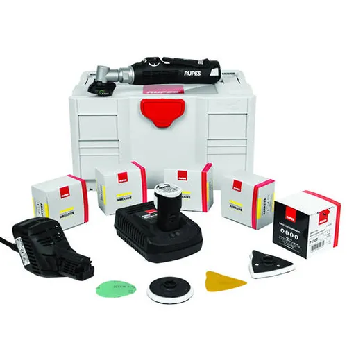 RUPES BigFoot iBrid Nano Q-Mag Sander HQM83 LUX Kit