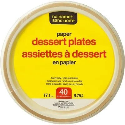 Paper Dessert Plates 40