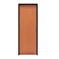 Puerta de interior placa Nativa mogn 70 x 200 x 10 cm izquierda