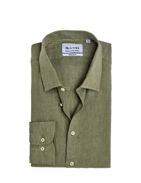 8823 State Soft Shirt Olive
