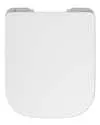 Tapa de WC OWCO Akron Slim Blanca Amortiguada y Take off de Duroplast