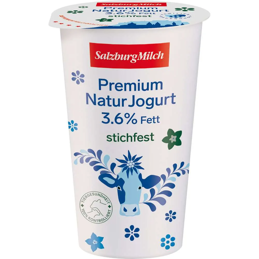 Salzburgmilch Joghurt stichfest 3,6 % Fett