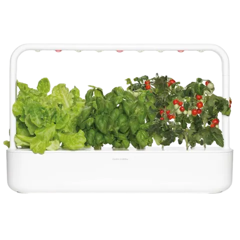 Chytrý květináč Click and Grow Smart Garden 9 bílá