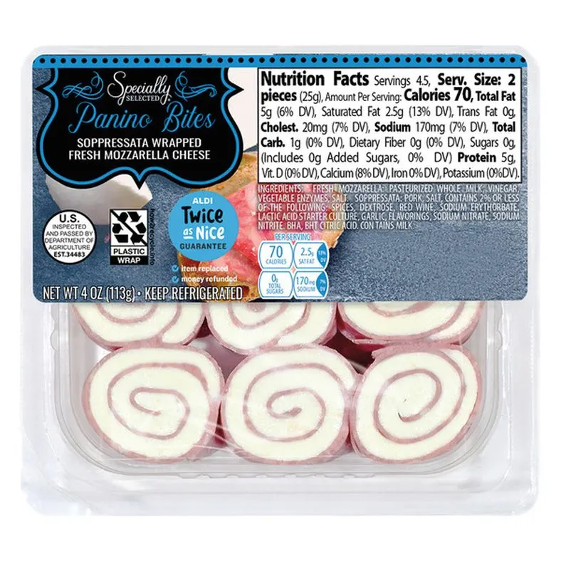Specially Selected Panino Bites, Soppressata