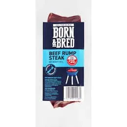 Born & Bred Beef Rump Steak 180g