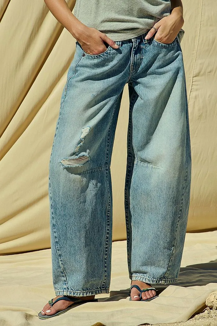 BDG Kayla Cocoon Jeans a vita bassa