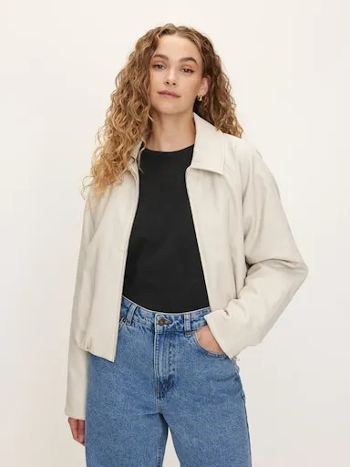 Taryn Pu Bubble Bomber Jacket