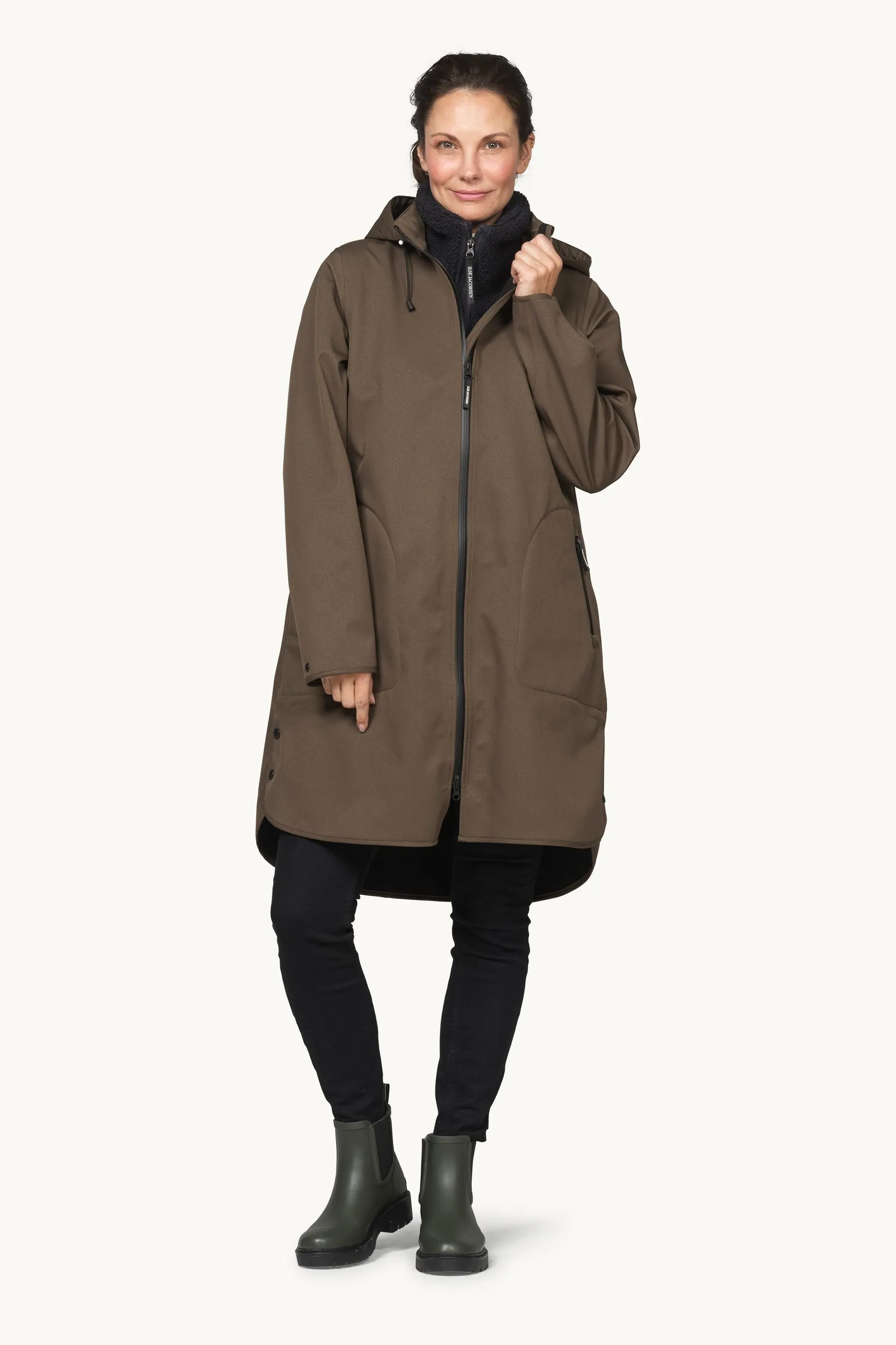 Softshell Regnjakke A-linje