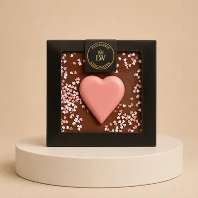 Boeket Luchtkus & Chocoladehart