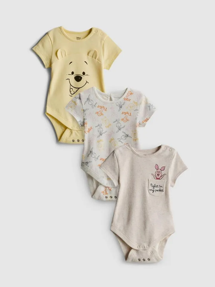 0–18 mois | 3 bodys Disney Winnie l'ourson Room to Grow nouveau-né