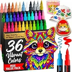 ARTISTRO 36 Acrylic Paint Markers - Paint…