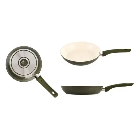 Sartén de Cerámica Verde 20 cm