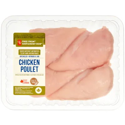 Free From Boneless Skinless Chicken Breasts