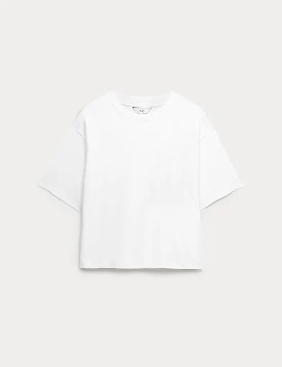 Pure Cotton Heavyweight Boxy Top
