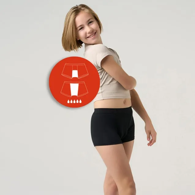 Tieners menstruatieslip boyshort heavy - Moodies