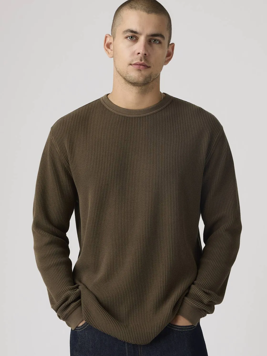 Long Sleeve Relaxed Thermal Tee