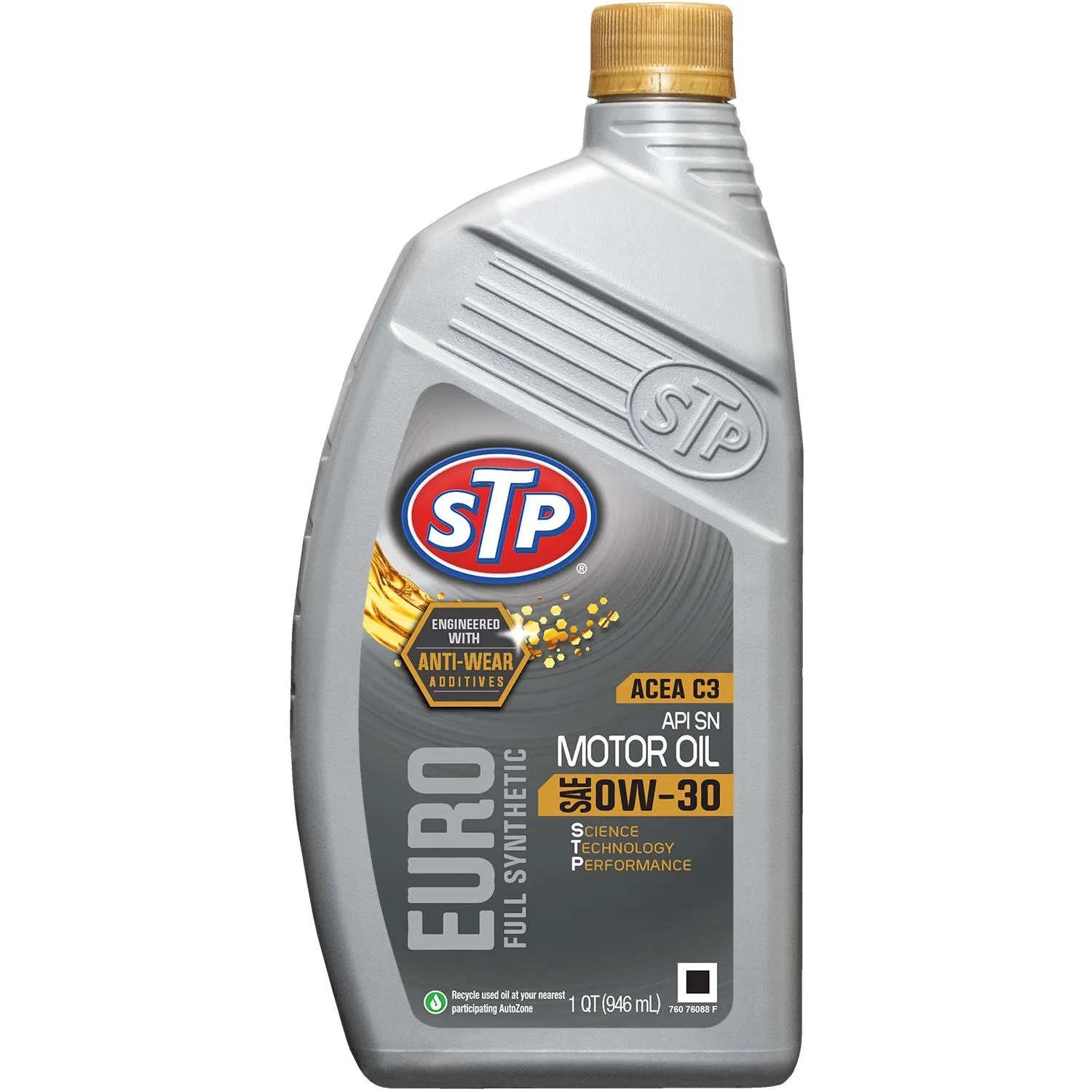 STP Full Synthetic 0W-30 Motor Oil 1 Quart