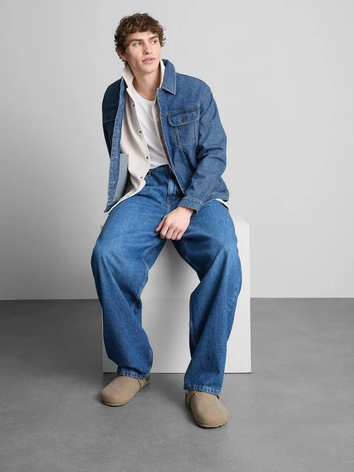 Veste trucker en denim