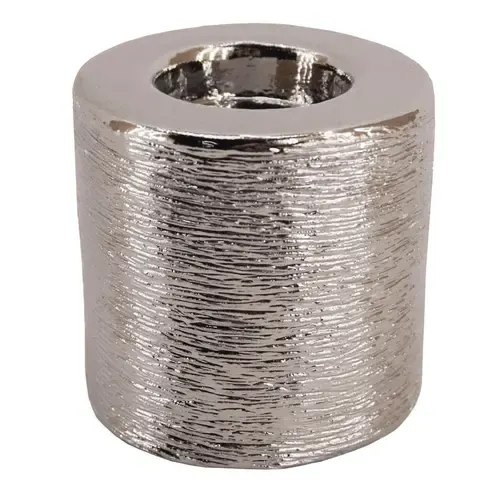 Teelichthalter - silber - 7,5 cm