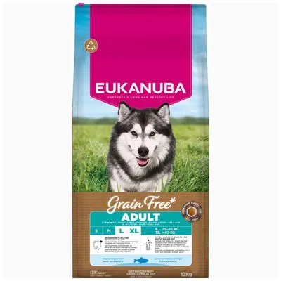 Eukanuba Grain Free Adult Large & Giant Breed Poisson de mer