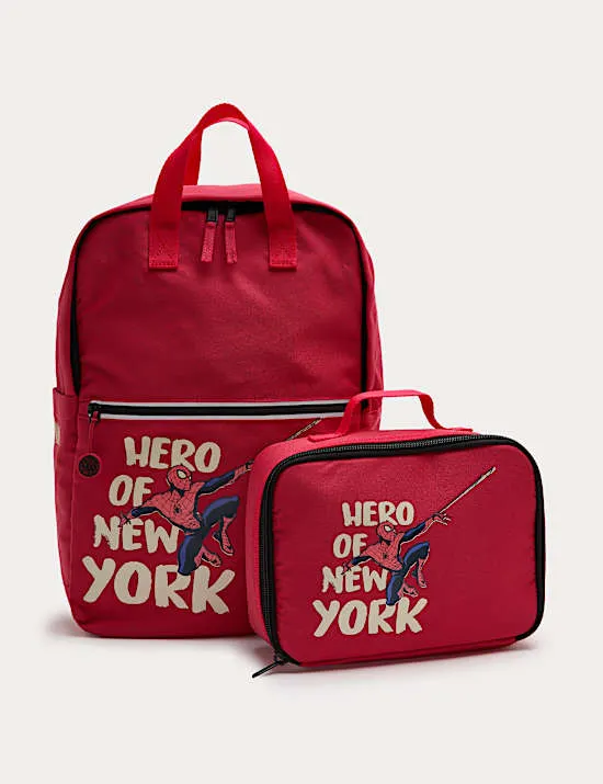 2-teiliges Set aus Rucksack und Lunchbox mit Spider-Man™-Motiv