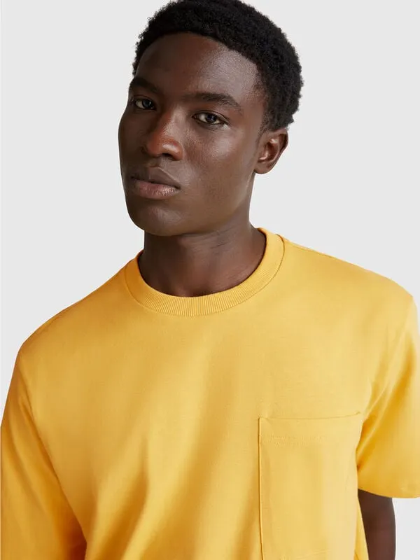 Cotton t-shirt with pocket
