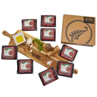 Silver Fern Farms Halal 100% Grass-Fed New Zealand, Net Carbon Zero 93% Lean Ground Beef - 8 Total Packs, 8 Lbs. Total