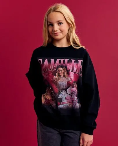 Sweater met backprint, 116-164