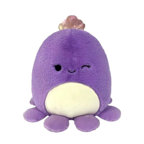 Squishmallows 30cm Fuzz Viol Blekksprut