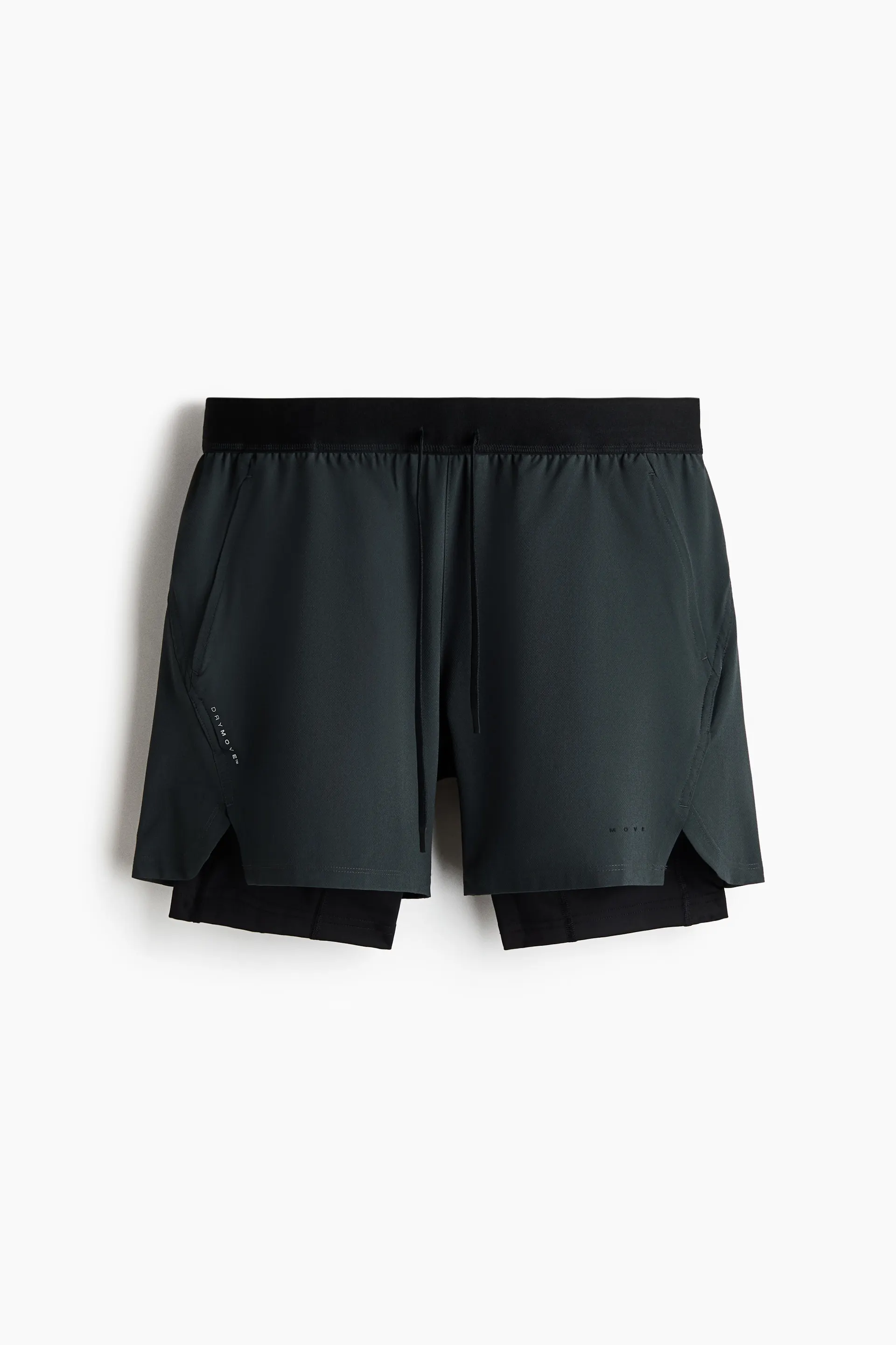 Shorts deportivos de doble capa con DryMove™