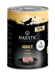 MAJESTIC mit Geflügel für Katzen 6 x 400 g
