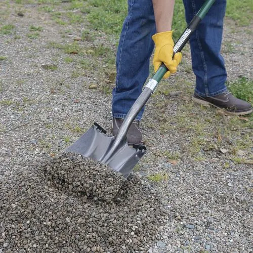 Masterforce® 48" Fiberglass Handle Square Head Shovel