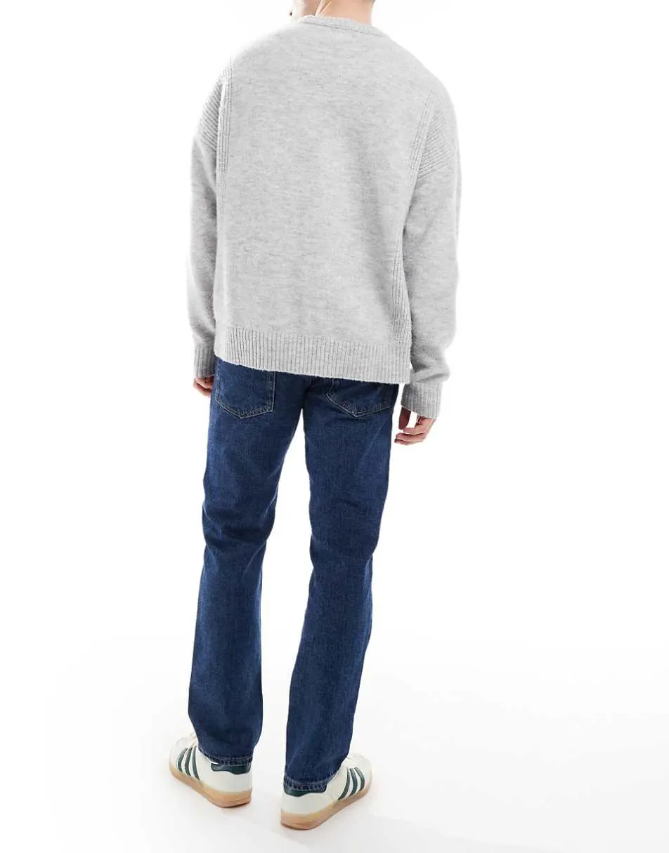 JJ Rebel Noah straight jeans in dark blue