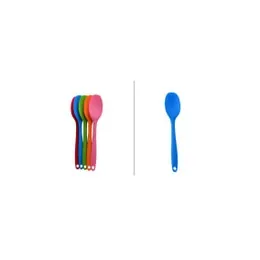 20cm Silicone Spoon Feeding Resistant Flexible Spatula Non-stick Rubber