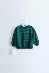 ZARA TIMELESS - STRIPED PRINT SWEATSHIRT