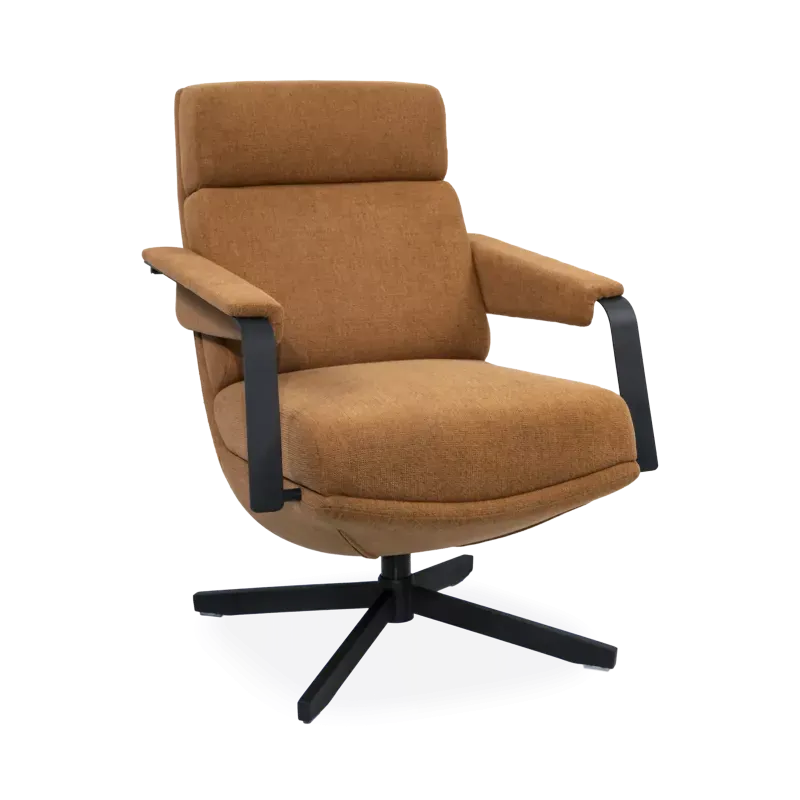 Fauteuil (laag) Fargo - Soda Cognac