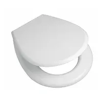 Tapa y asiento para inodoro plástico Pilar blanco