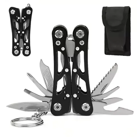 Folding Multi-tool Pocket Knife Pliers Mini Portable Fold Outdoor Hunting Survival Rescue Tactical Multipurpose Repair Tool