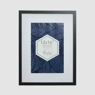 UR1 Promenade Photo Frame Black 12x16