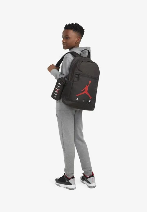 AIR SCHOOL BACKPACK UNISEX SET - Penal - black