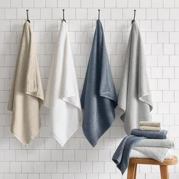 WelHome Textured Towels - 6-piece Set