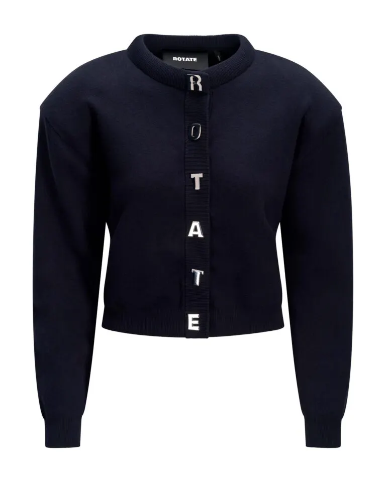 Firm Knit Cardigan - Blå