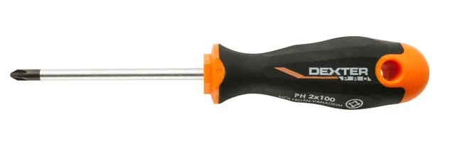 Cacciavite PH2 DEXTER PRO lama 6x100 mm L 230 mm