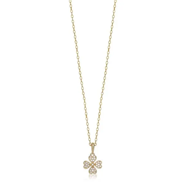 Halssmykke 375 Gult Gull