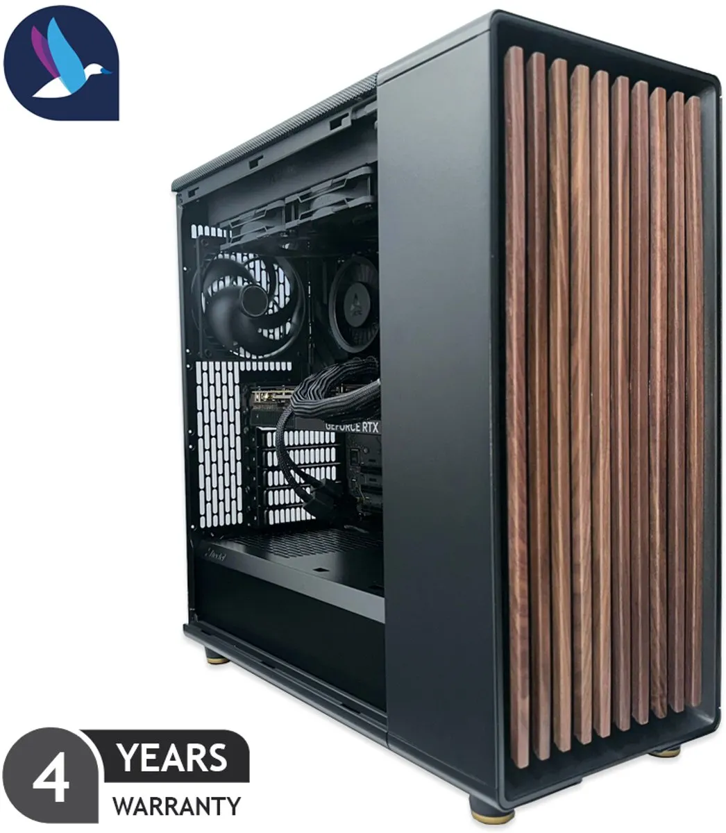 Fractal Design North Arctic Gaming PC - AMD Ryzen 7 7800X3D - NVIDIA RTX 5070 - 32 GB RAM- 1 TB SSD - WiFi - BT - Waterkoeling