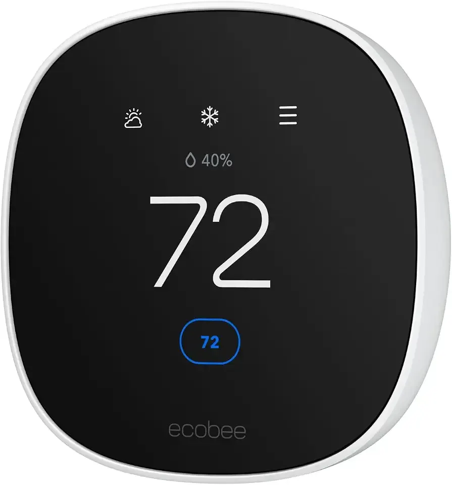 Smart Thermostat Essential - WiFi Thermostat, Energy Star Certified | Programmable Wi-Fi Thermostat - Works with Siri, Alexa, and Google Assistant. energy saving thermostat.